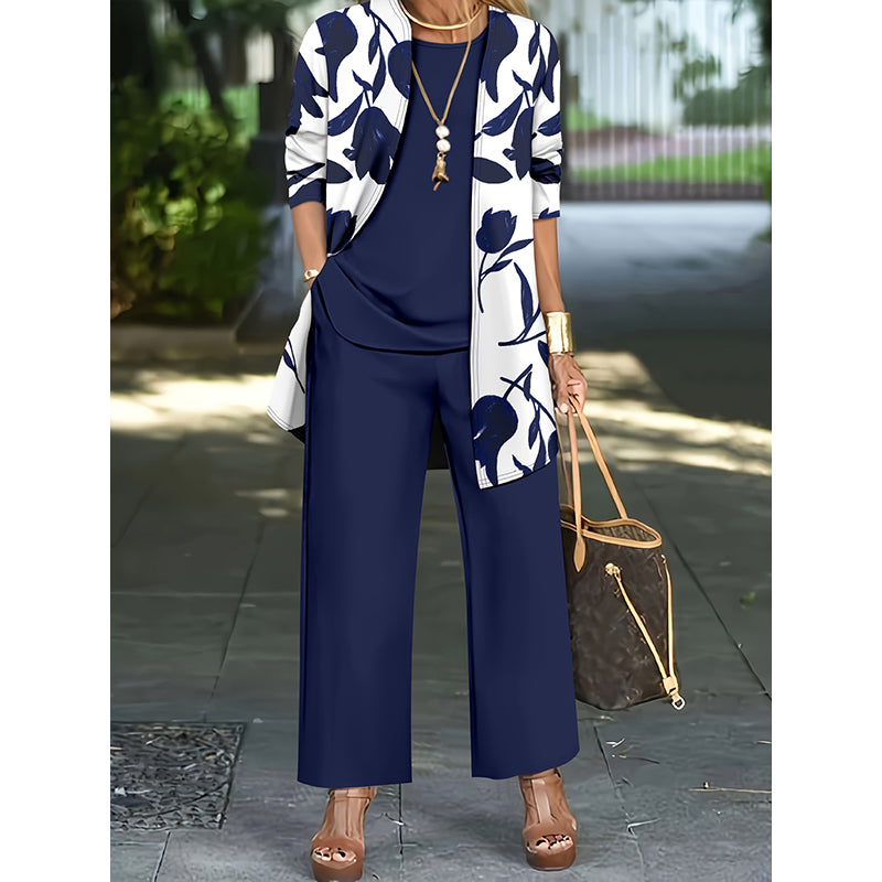 Set da donna casual e comodo, 3 pezzi