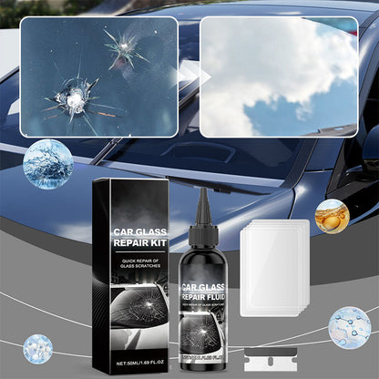 Kit di riparazione rapida per crepe sul parabrezza dell'auto