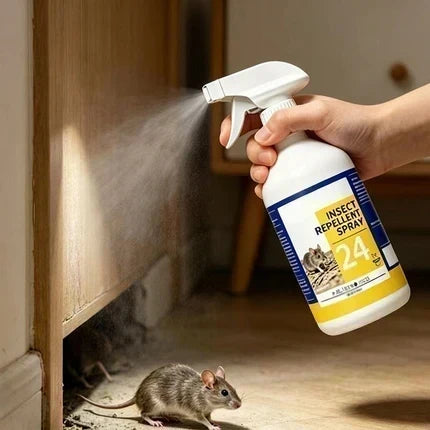 🐭🚫 SCONTO 50%! Spray universale anti-roditore – Di origine vegetale, inodore e a lunga durata – Allontana topi, ratti e altri roditori – Perfetto per cantina, garage, giardino e auto ✨