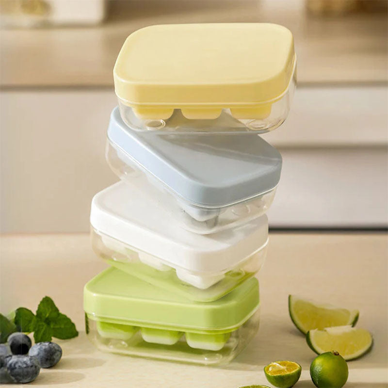 Stampo per cubetti di ghiaccio mini a 6 scomparti, sicuro per alimenti e facile da staccare