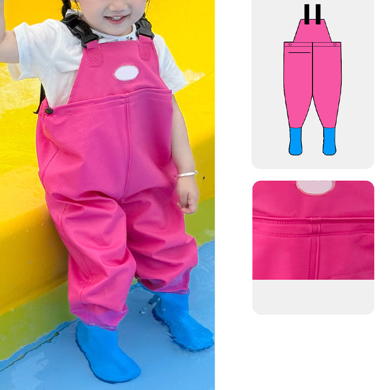 Waders a Salopette Impermeabili per Bambini con Stivali