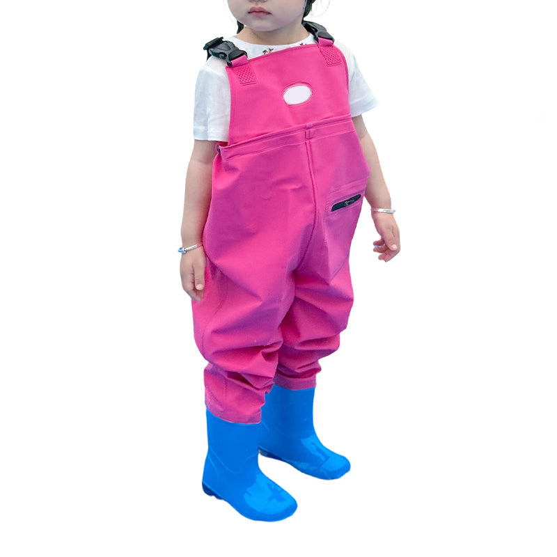 Waders a Salopette Impermeabili per Bambini con Stivali
