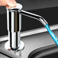 ⏰SCONTO DEL 50% A TEMPO LIMITATO! 🧼🚰 Basta cercare quella scomoda bottiglia di sapone: questo dispenser integrato eroga il sapone quando serve, senza ingombro né fuoriuscite. 🍽️