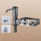 ⏰SCONTO DEL 50% A TEMPO LIMITATO! 🧼🚰 Basta cercare quella scomoda bottiglia di sapone: questo dispenser integrato eroga il sapone quando serve, senza ingombro né fuoriuscite. 🍽️
