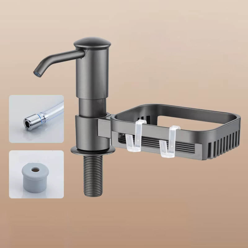 ⏰SCONTO DEL 50% A TEMPO LIMITATO! 🧼🚰 Basta cercare quella scomoda bottiglia di sapone: questo dispenser integrato eroga il sapone quando serve, senza ingombro né fuoriuscite. 🍽️