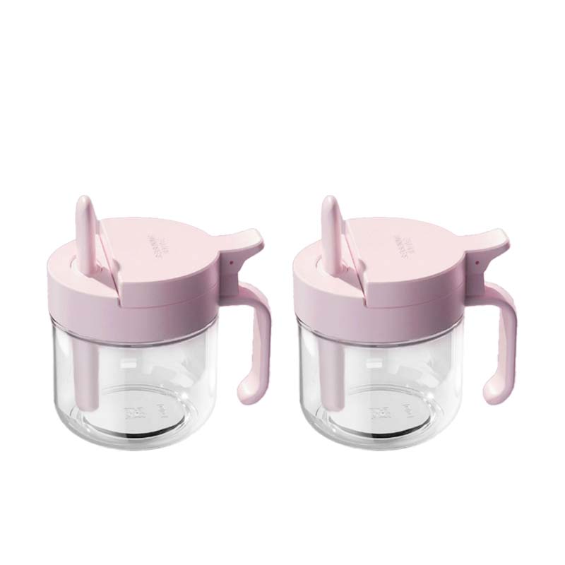 Portable Spice Jar with Spoon Holder