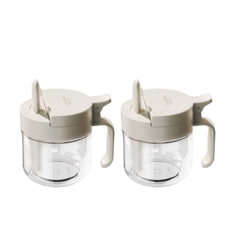 Portable Spice Jar with Spoon Holder