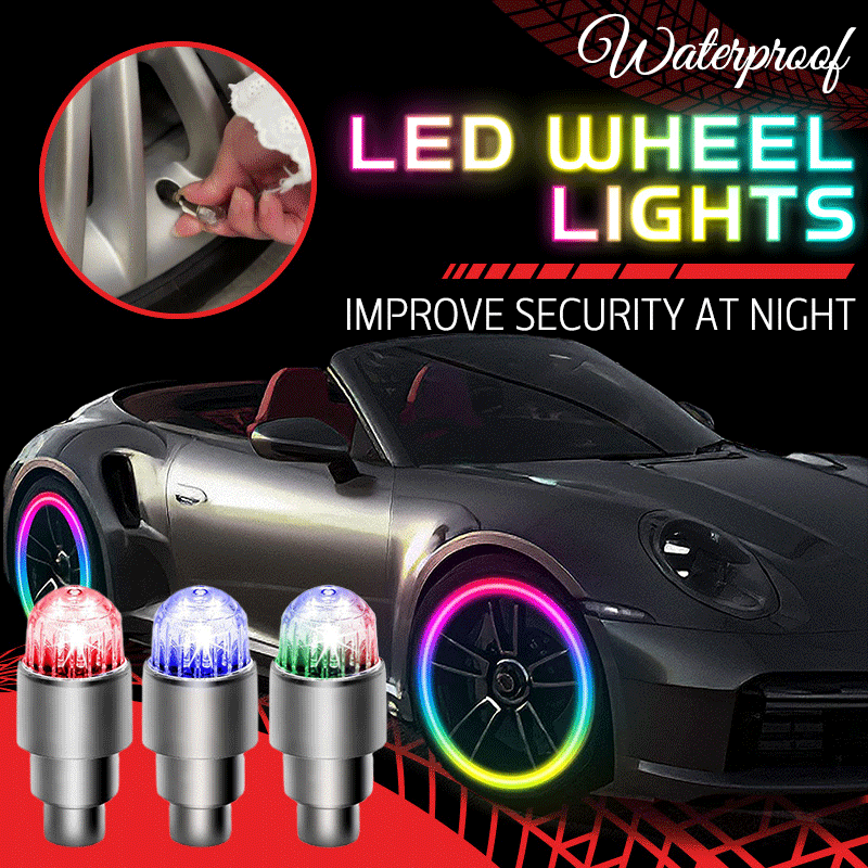 Luci a LED impermeabili per ruote