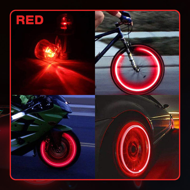 Luci a LED impermeabili per ruote