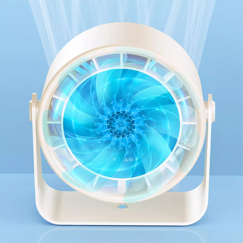 Ventilatore da scrivania USB ricaricabile per camera da letto