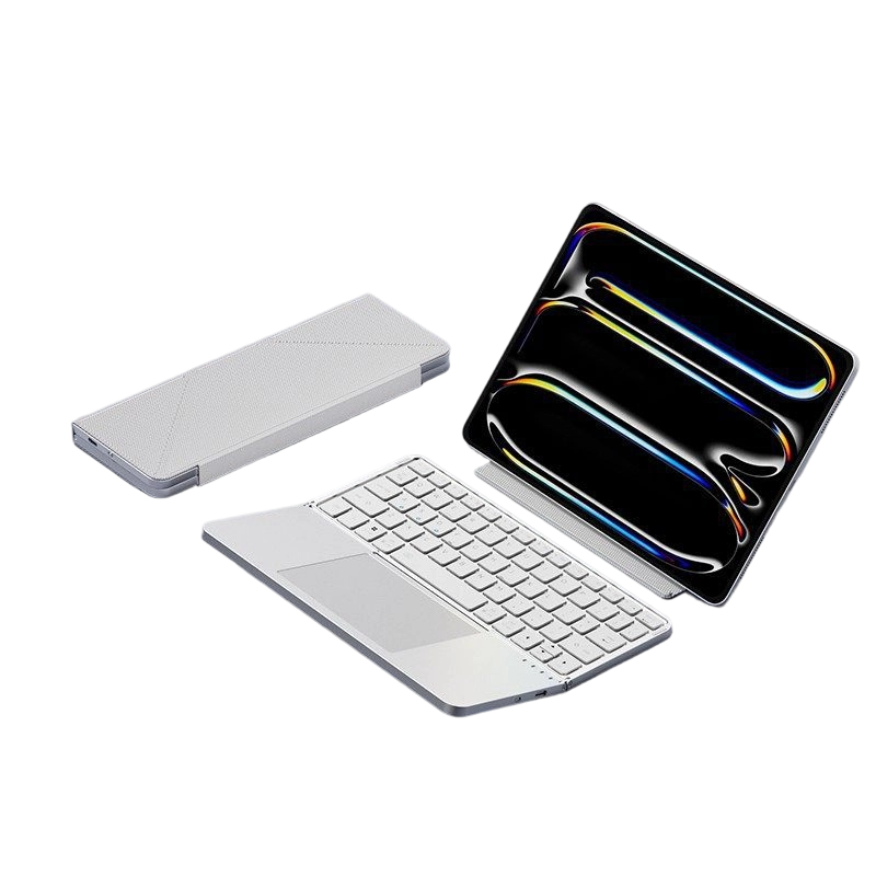Tastiera Pieghevole Ultra Sottile con Touchpad e Supporto Integrato