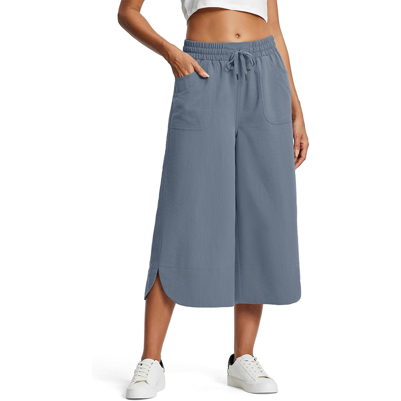 🌼 SCONTO DEL 50% IN QUESTO MOMENTO! 🌼 Pantaloncini da donna in tessuto tinta unita, dalla vestibilità comoda