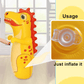 Sacco da Boxe Gonfiabile a Forma di Dinosauro per Bambini
