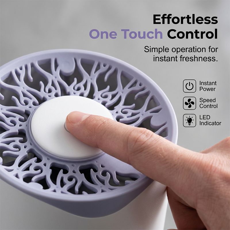 Purificatore d'Aria da Tavolo 360° con Alimentazione USB