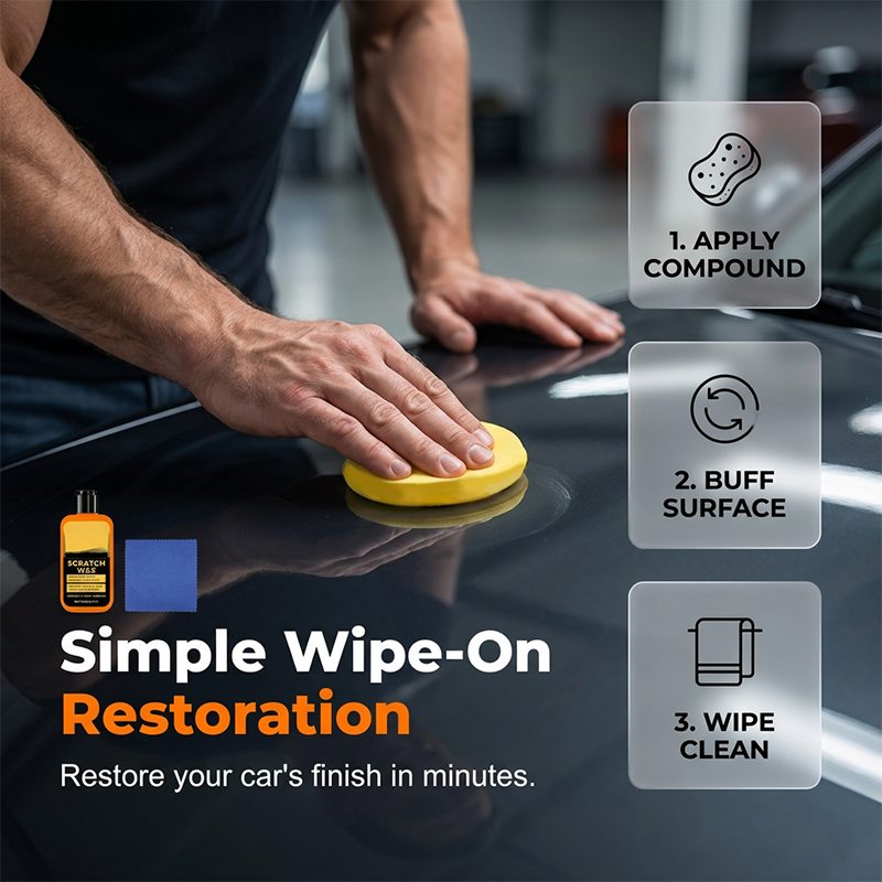 Kit Pasta Ripara Graffi e Ologrammi per Auto