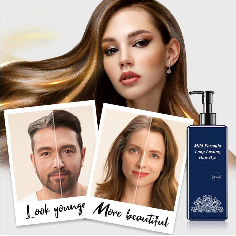 Crema colorante per capelli a base vegetale - Formula delicata a lunga durata