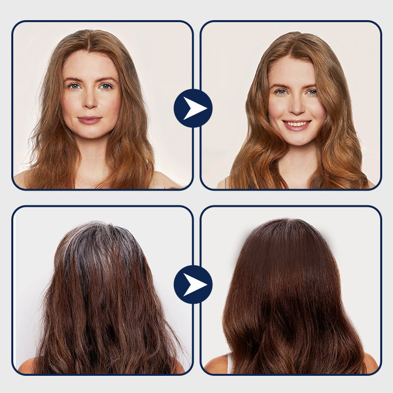 Crema colorante per capelli a base vegetale - Formula delicata a lunga durata
