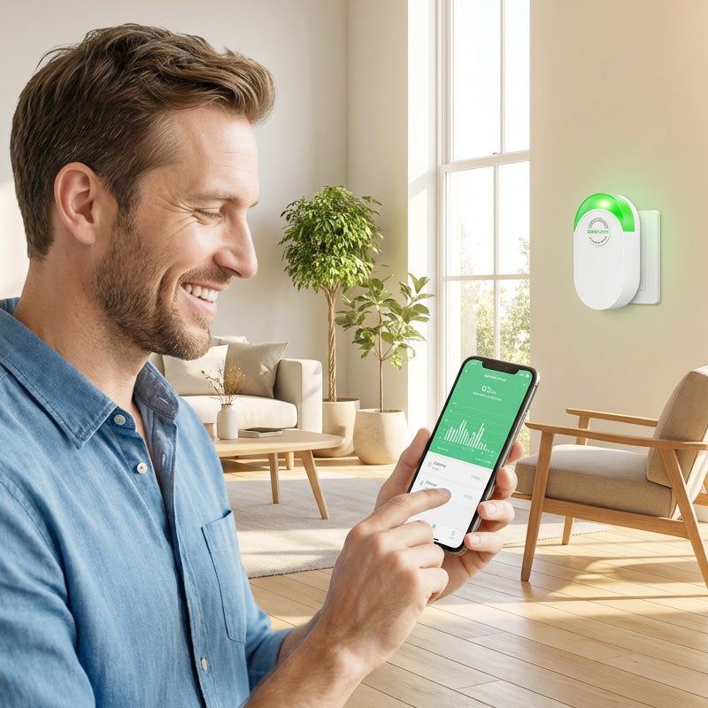 ⚡ COMPRA 2, OTTIENI 1 GRATIS! 🏠 Risparmiatore Elettrico & Stabilizzatore per la Casa – Riduce il Consumo di Energia, Protegge gli Elettrodomestici, Installazione Facile a Spina 💡