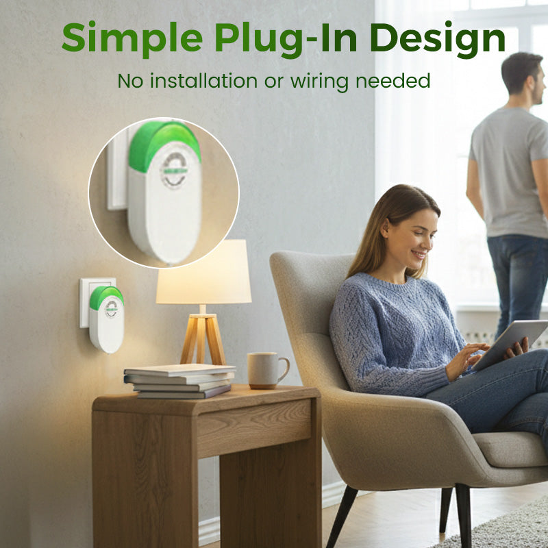 ⚡ COMPRA 2, OTTIENI 1 GRATIS! 🏠 Risparmiatore Elettrico & Stabilizzatore per la Casa – Riduce il Consumo di Energia, Protegge gli Elettrodomestici, Installazione Facile a Spina 💡