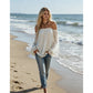 🌸 SCONTO DEL 50% PER UN PERIODO LIMITATO! ✨ Top da donna in pizzo stile bohémien con spalle scoperte – Trasparente, fluido, romantico ☀️