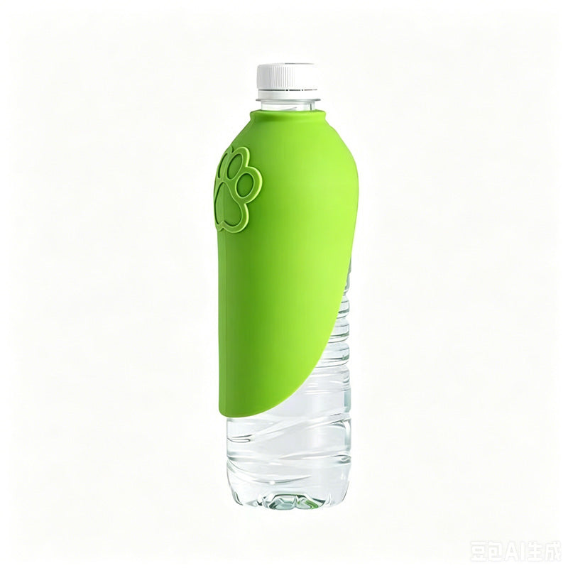 Borraccia Pieghevole in Silicone per Cani con Dispenser d’Acqua