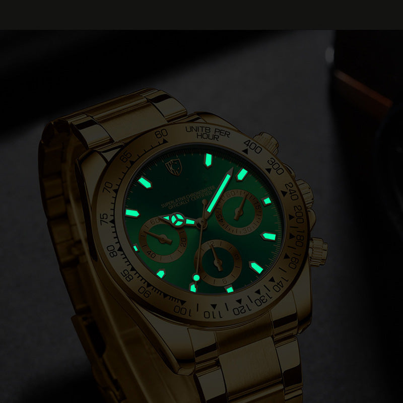 Orologio Uomo al Quarzo, Stile Business e Casual, Elegante da Polso