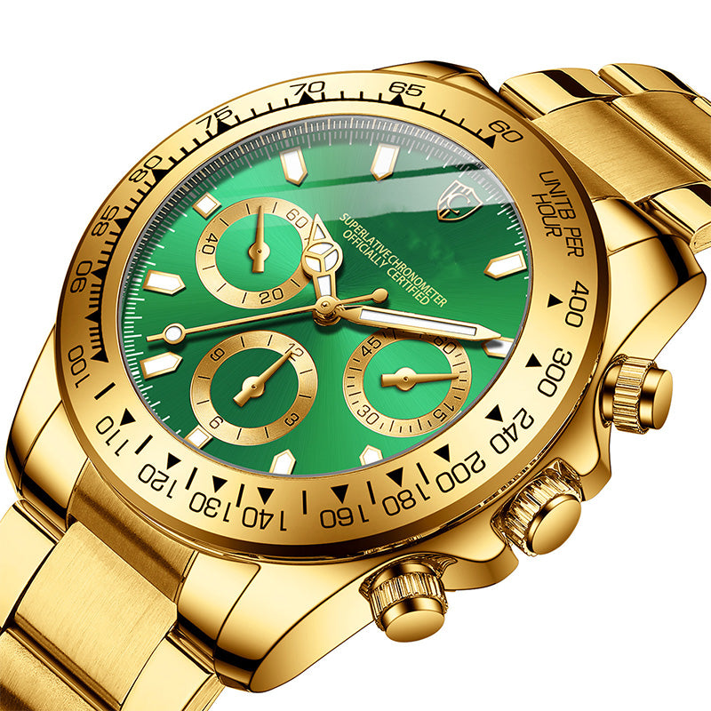 Orologio Uomo al Quarzo, Stile Business e Casual, Elegante da Polso