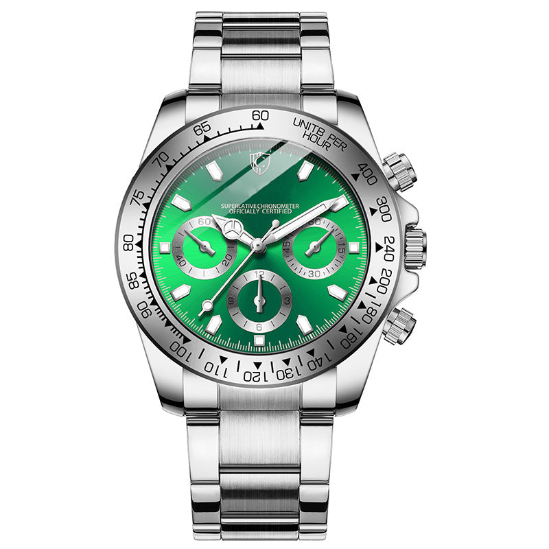 Orologio Uomo al Quarzo, Stile Business e Casual, Elegante da Polso