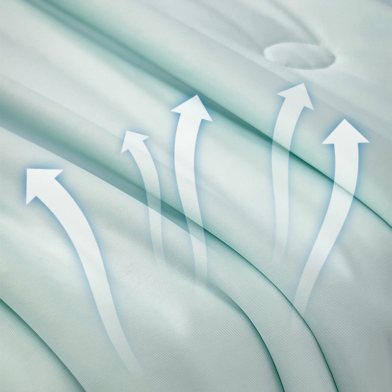 Trapunta estiva reversibile e rinfrescante
