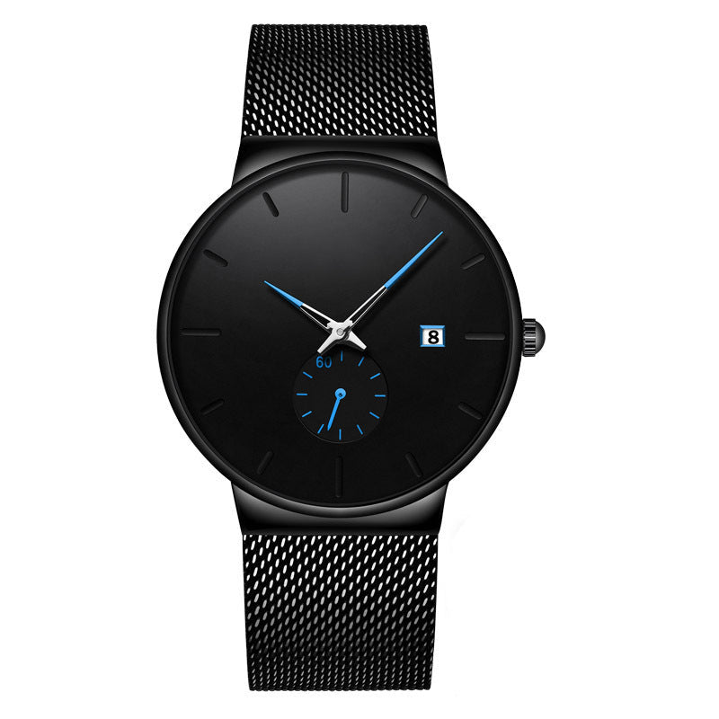 Orologio da uomo minimalista impermeabile al quarzo