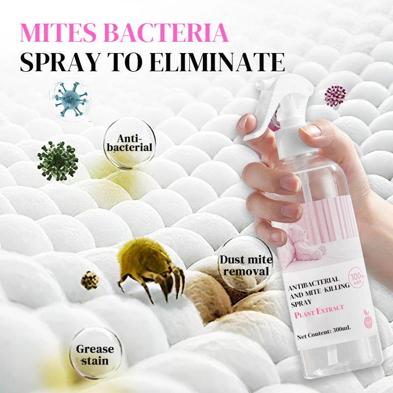 Spray antibatterico e antiacaro a base di estratti vegetali