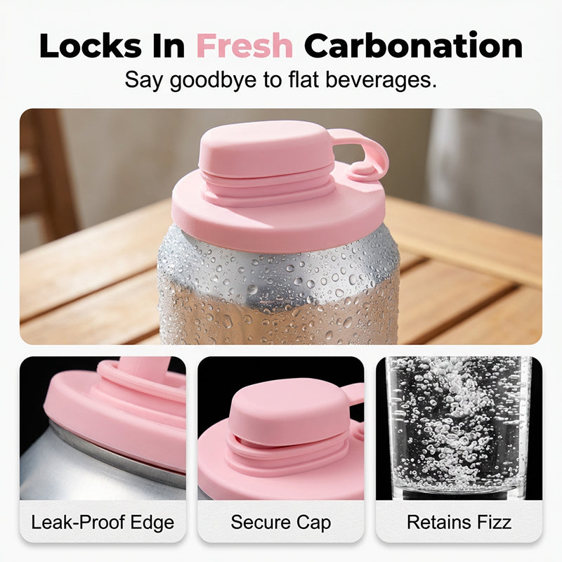 Coperchio in silicone per lattina di bibita