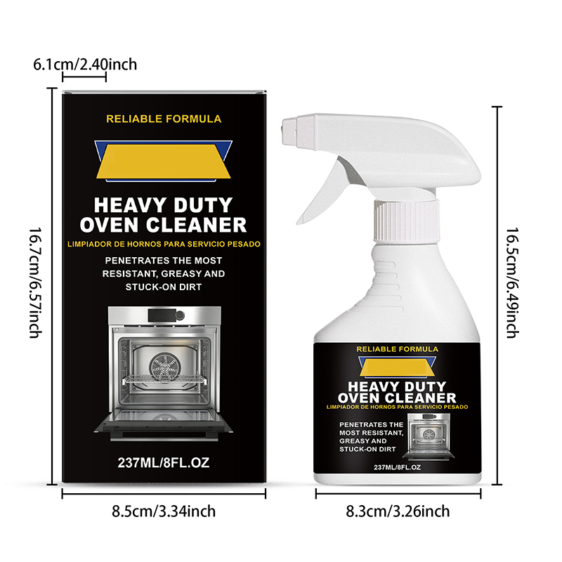 🧴50% DI SCONTO ORA! ✨Spray Detergente Potente per Forno – Rimozione Rapida del Grasso in Cucina