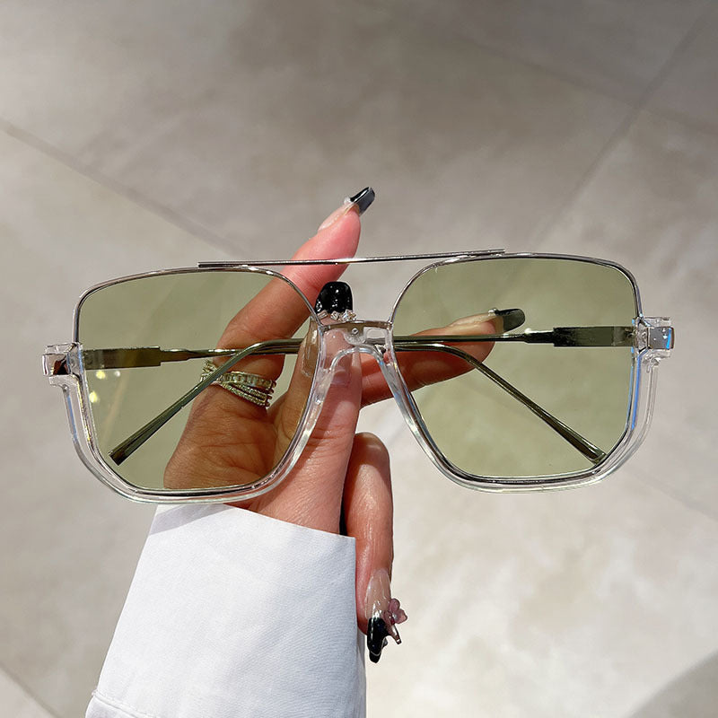 Occhiali da Sole Leggeri alla Moda con Lenti Colorate