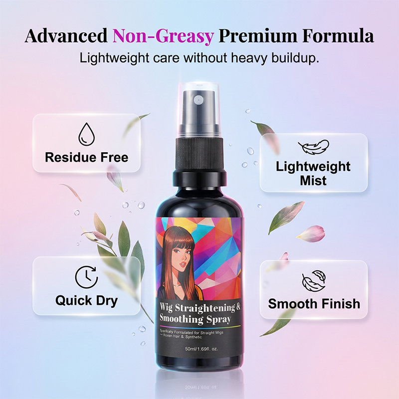 Spray Lisciante e Levigante per Parrucche