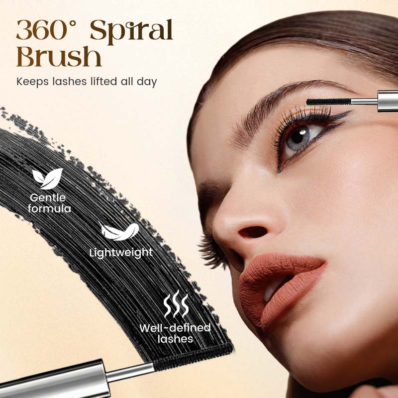 🔥 50% DI SCONTO · Mascara Waterproof Incurvante e Allungante ✨