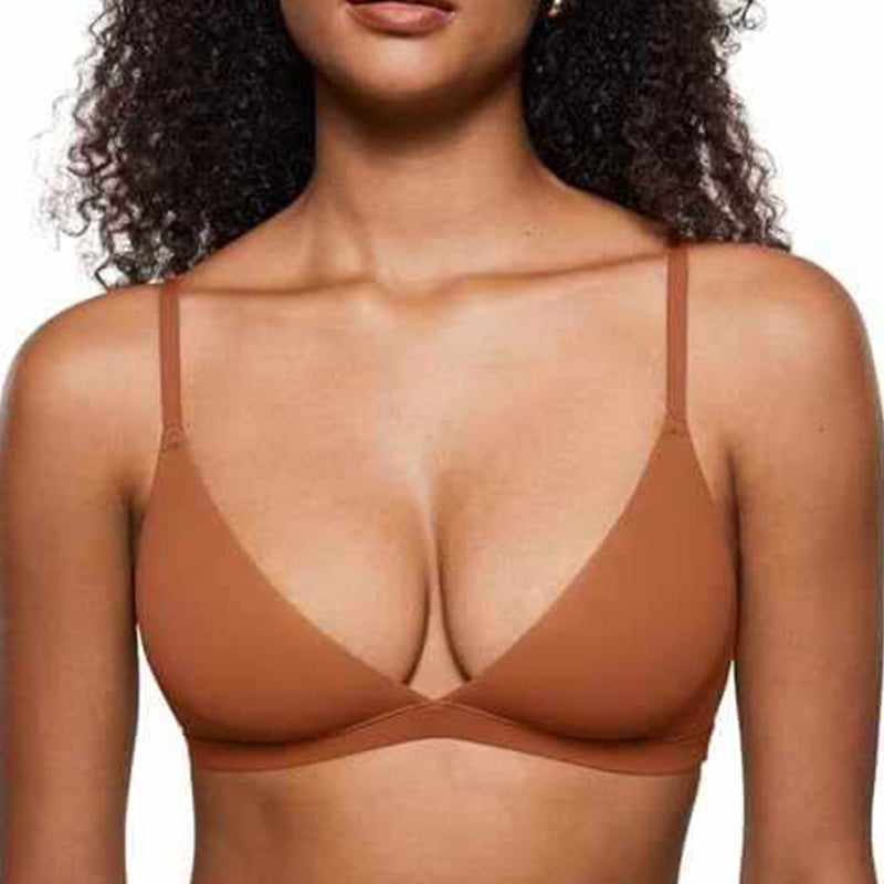 Bralette a triangolo da donna senza ferretto con supporto effetto gel