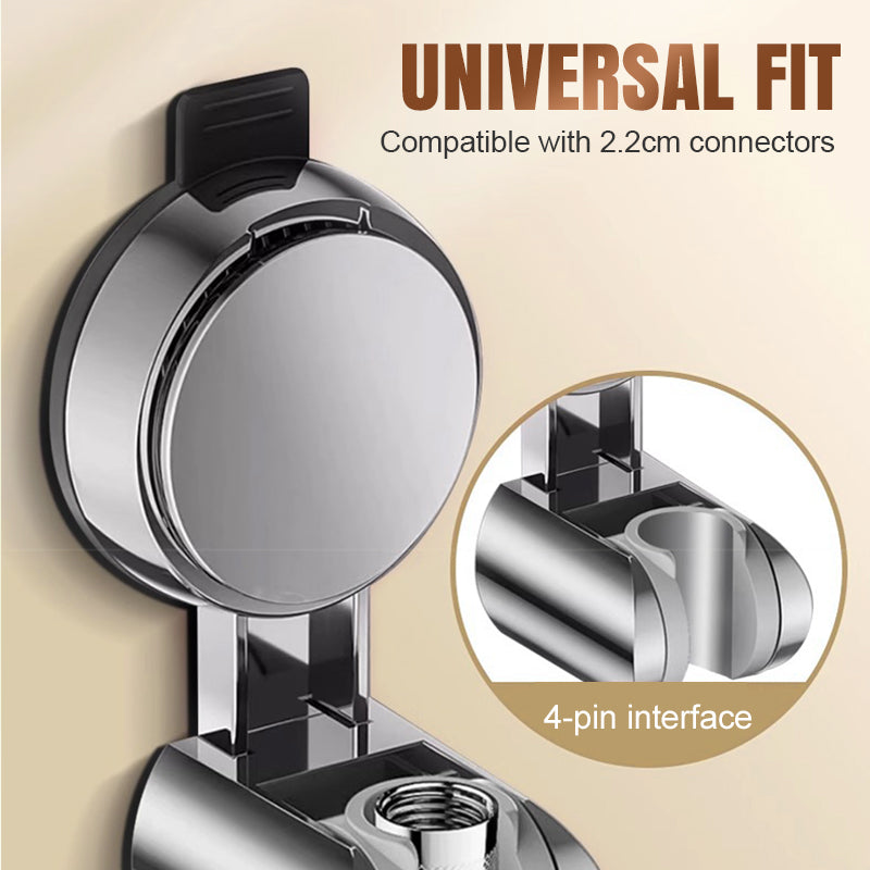 No-Drill Suction Shower Head Holder