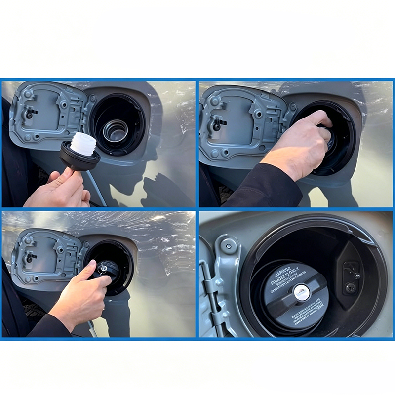 🔒 【Sicurezza】 Tappo di sicurezza per serbatoio carburante | Installazione semplice | Per montaggio diretto