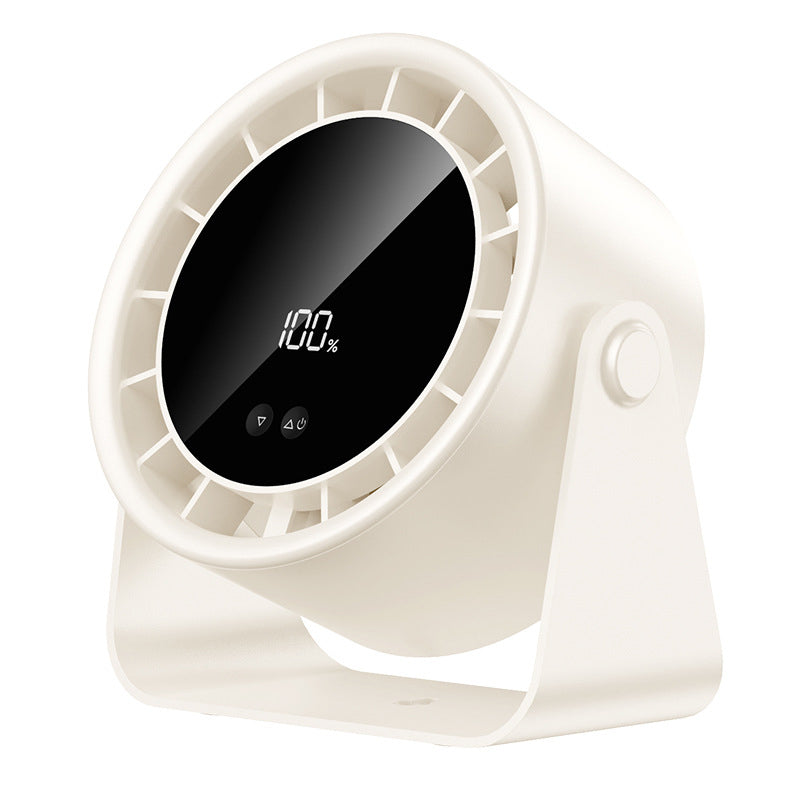 Ventilatore portatile ricaricabile da scrivania
