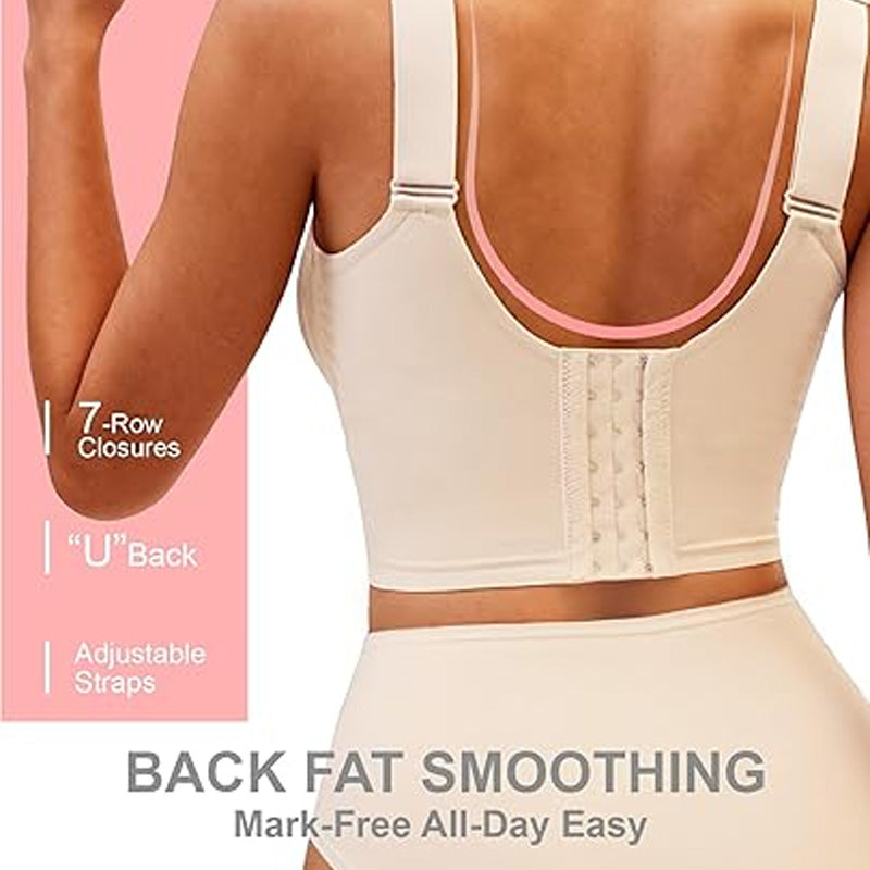 Reggiseno senza cuciture a copertura totale con supporto
