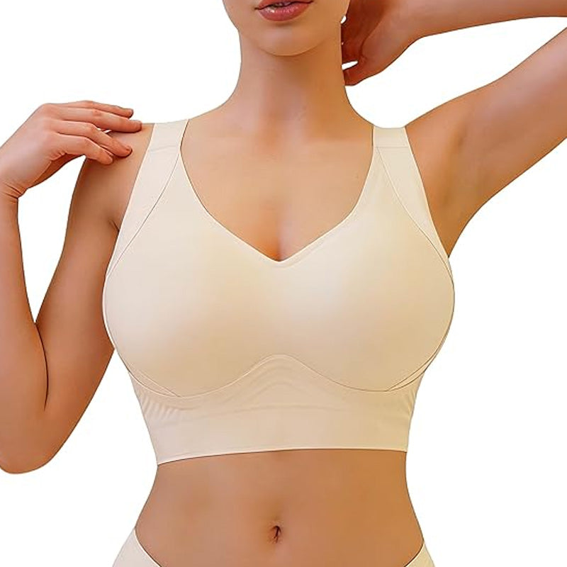 Reggiseno senza cuciture a copertura totale con supporto