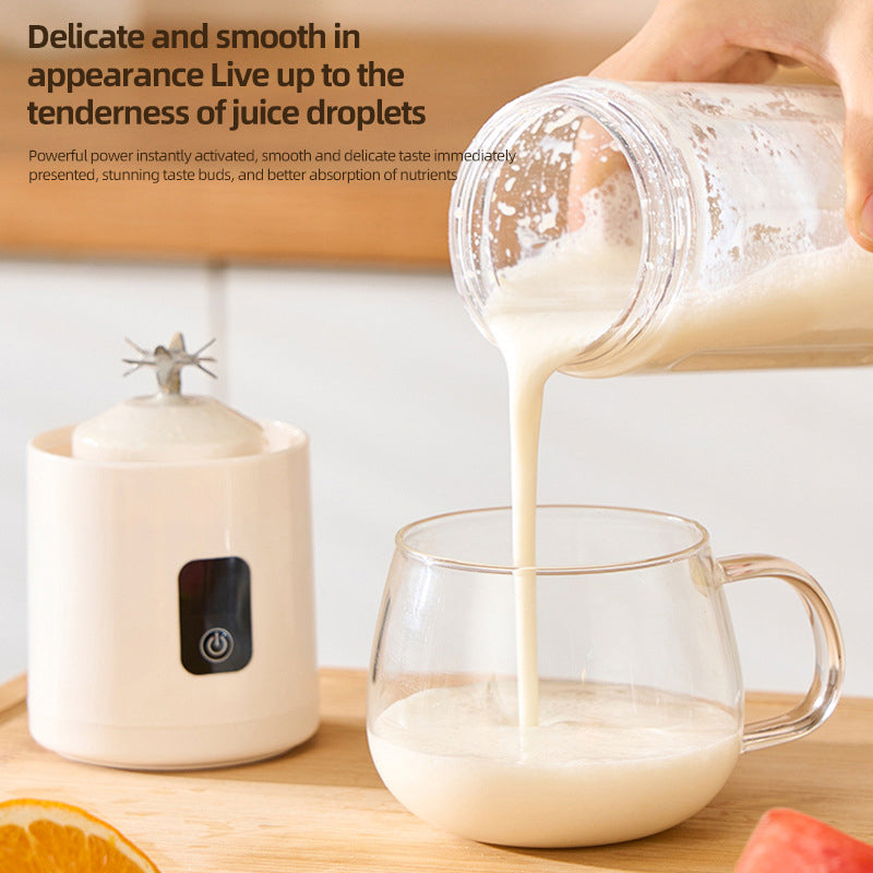 Frullatore Portatile Senza Fili con 12 Lame - Ricaricabile USB per Smoothie