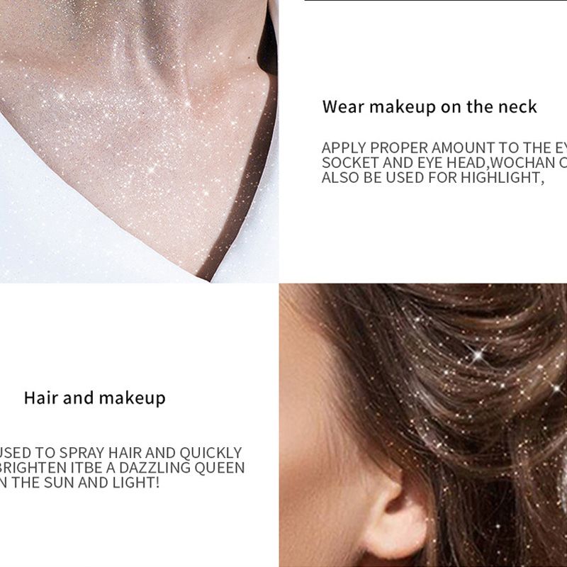 Brightening and Highlighting Body Powder Spray