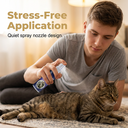 Spray Naturale Anti-Pulci e Zecche per Cani e Gatti