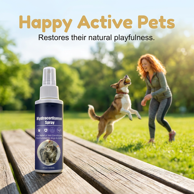 Spray Naturale Anti-Pulci e Zecche per Cani e Gatti