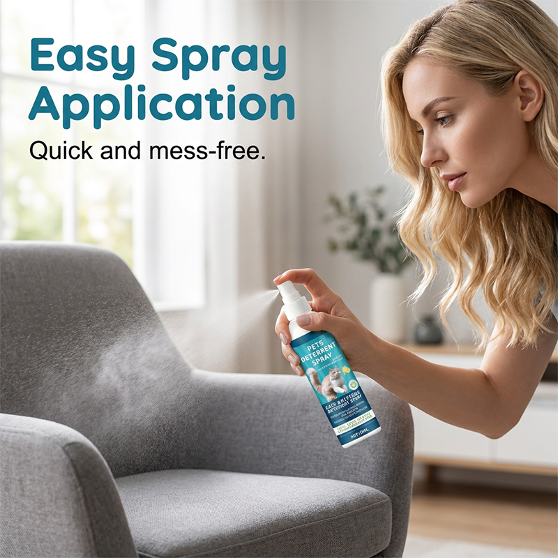 Spray Repellente alle Erbe per Gatti e Gattini