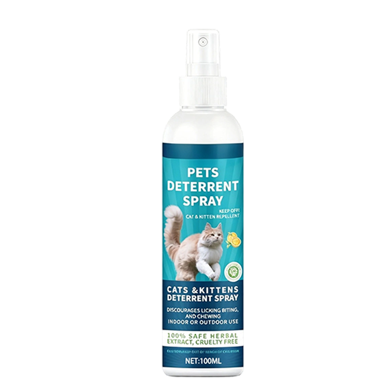 Spray Repellente alle Erbe per Gatti e Gattini