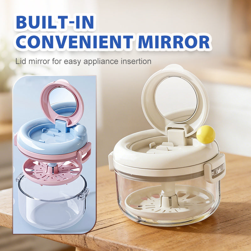 Pulitore manuale centrifugo multifunzione per dispositivi ortodontici