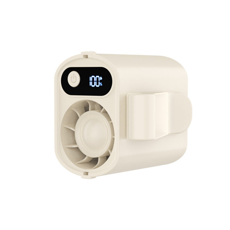 Ventilatore portatile da cintura con display digitale